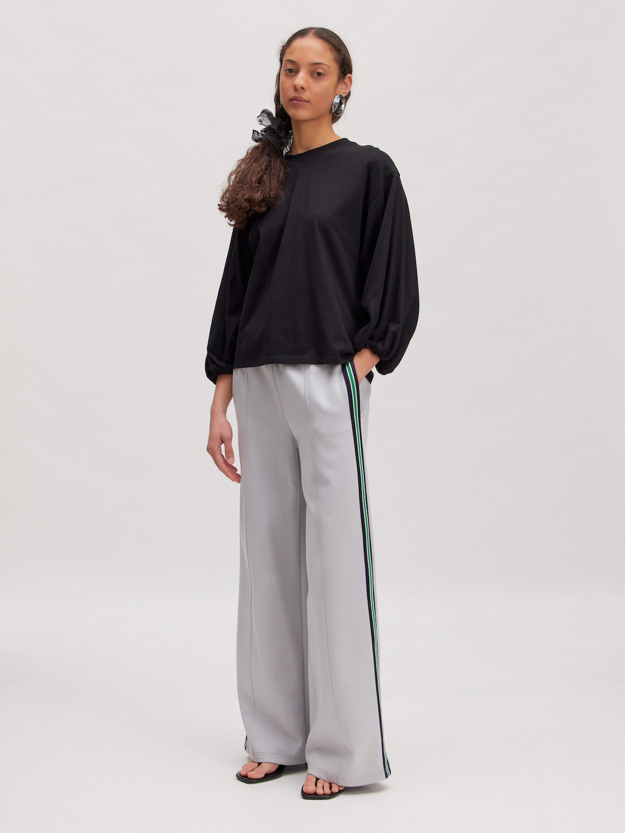 EDITED Shirt 'Invana' Zwart