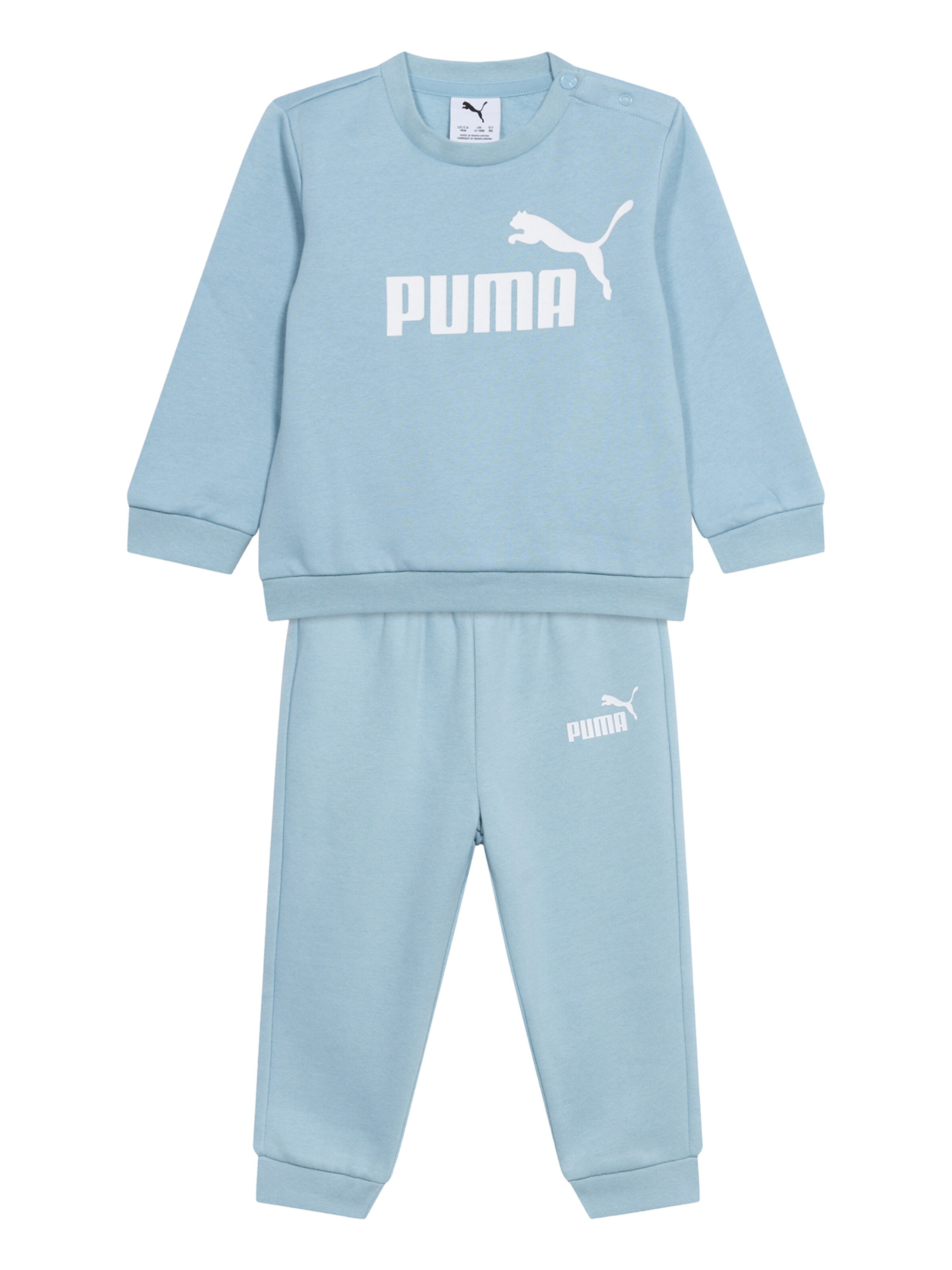 PUMA Joggingová souprava 'Essentials' – modrá: přední strana