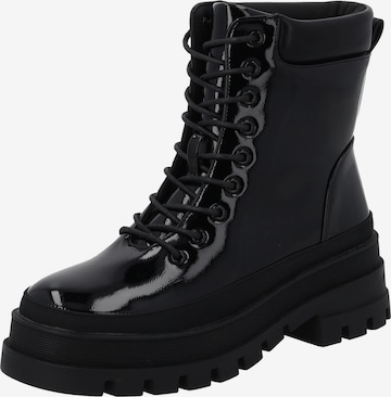Palado by Sila Sahin Lace-up bootie in Black: front