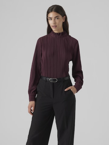 Chemisier VERO MODA en violet : devant