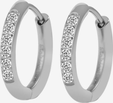 Akzent Earrings 'Edelstahl, hautverträglich, D: 12 mm' in Silver: front
