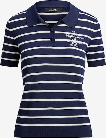 Lauren Ralph Lauren Pulover | modra barva: sprednja stran