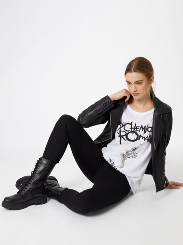 Merchcode Shirt 'My Chemical Romance' in Wit