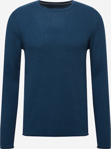 Pullover 'CARLOS' di JACK & JONES in blu: frontale