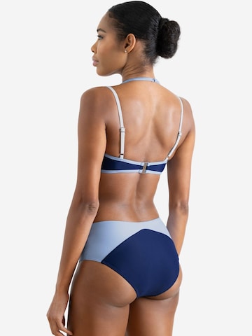 Horizon Athletic - Braga de bikini deportiva 'Coral Sea Bikini Bottom Luna' en azul
