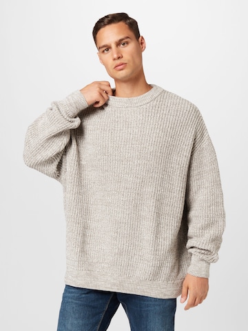 WEEKDAY Sweater 'John' in Beige: front