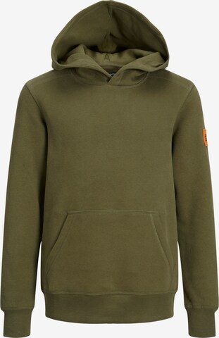 Jack & Jones Junior Sweatshirt 'Classic' in Groen: voorkant