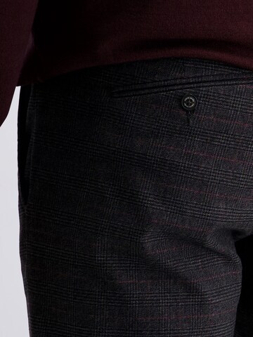 PIERRE CARDIN Regular Trousers 'Calais' in Grey