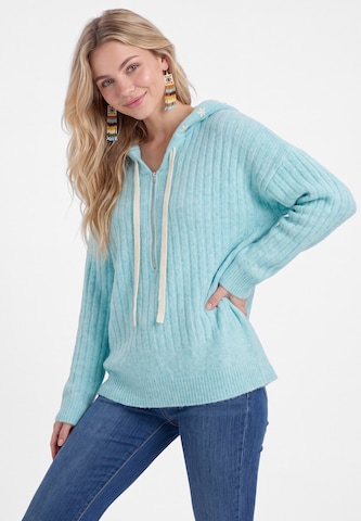 IZIA - Jersey en azul: frente