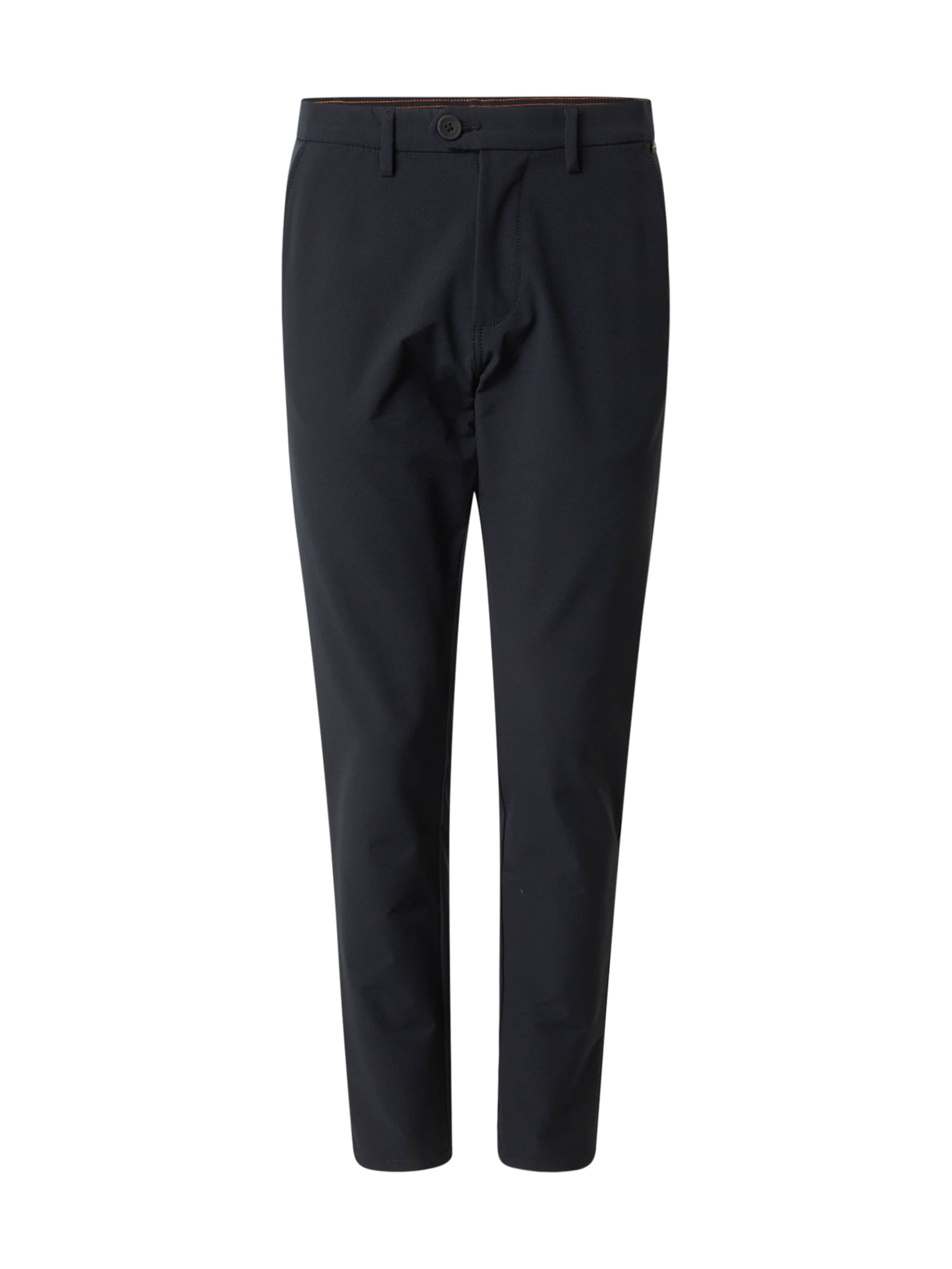Pantalon chino 'M-DEASE' NAPAPIJRI en noir : devant