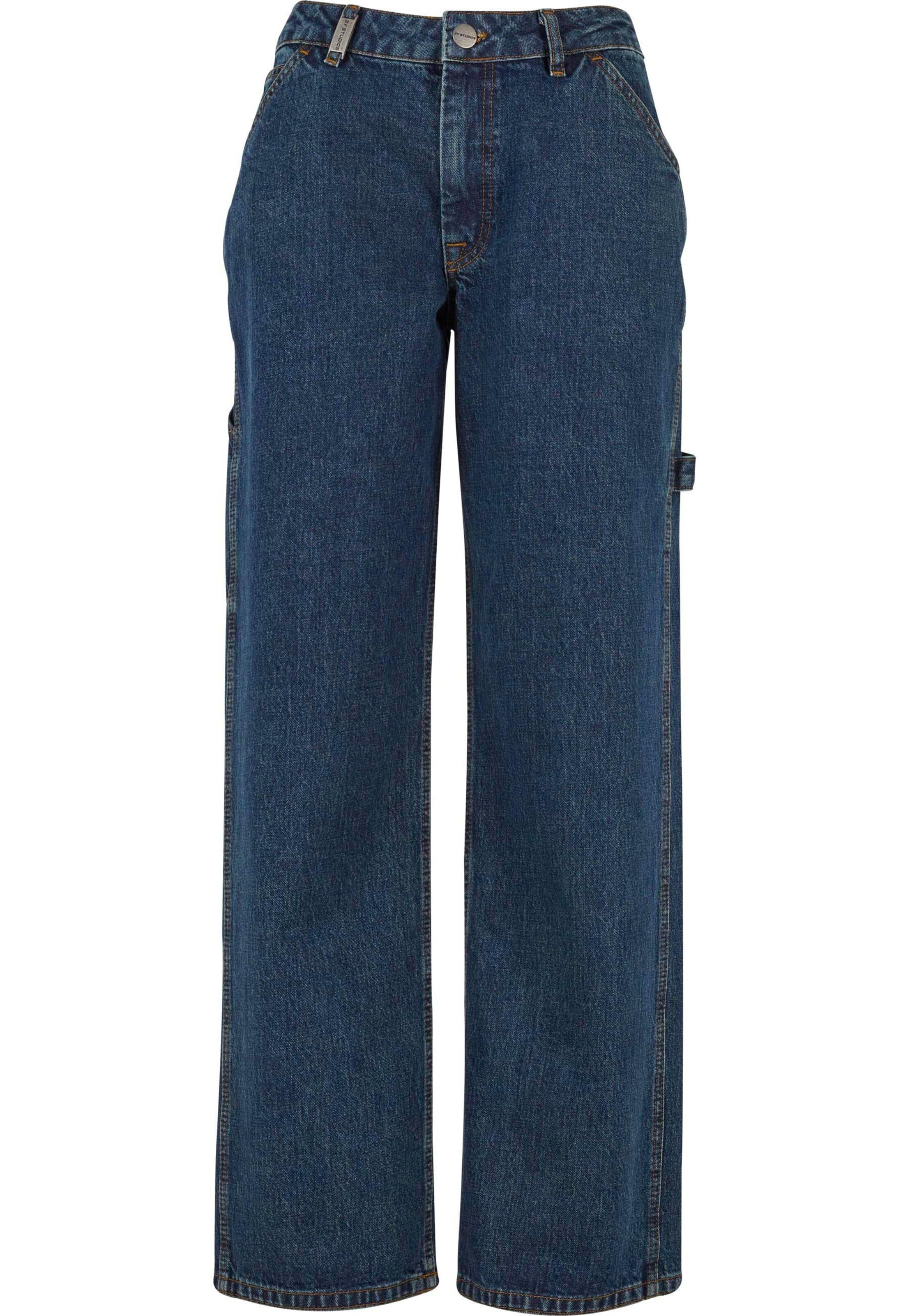 2Y Studios Baggy Jeans 'Anela Worker' i blå: framsida