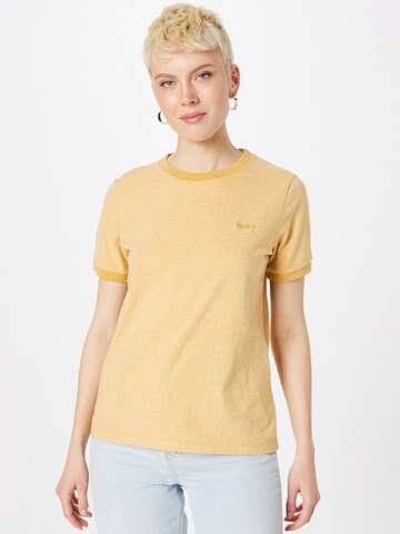 Superdry Shirt 'Ringer' in Yellow: front