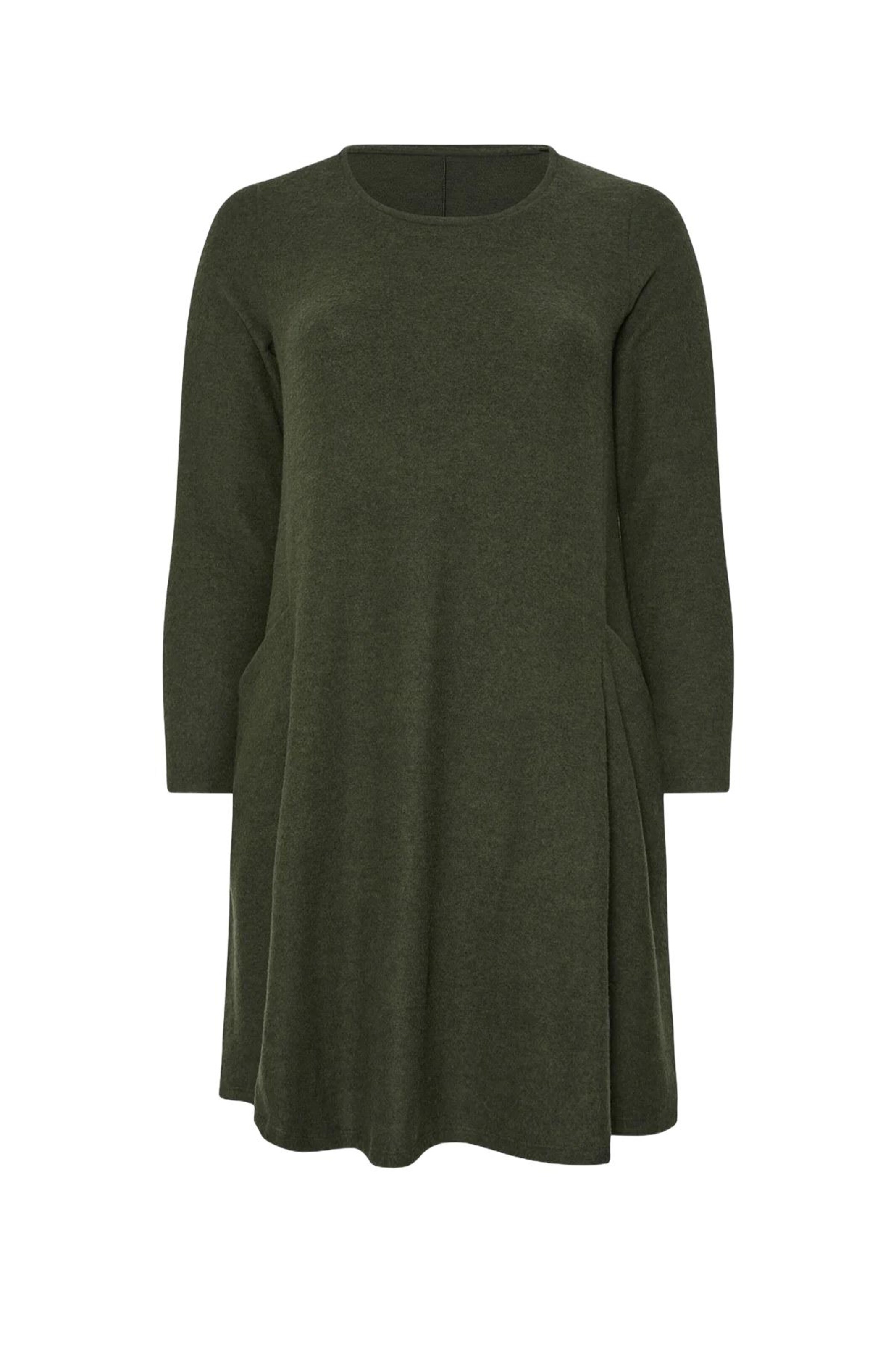 Shape Of You Kleid in oliv, Produktansicht