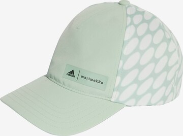 ADIDAS SPORTSWEAR Athletic Cap in Green: front