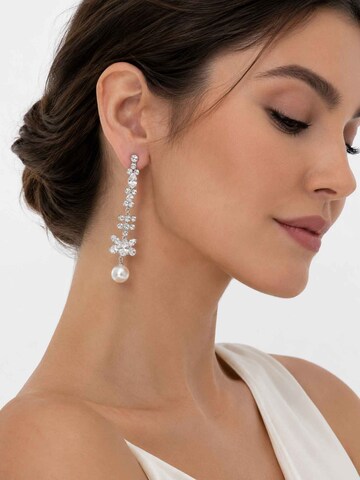 RteRme Earrings 'Roselyn Drop Earrings' in Silver