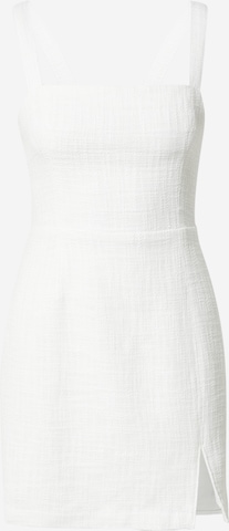 Abercrombie & Fitch Šaty – bílá: přední strana