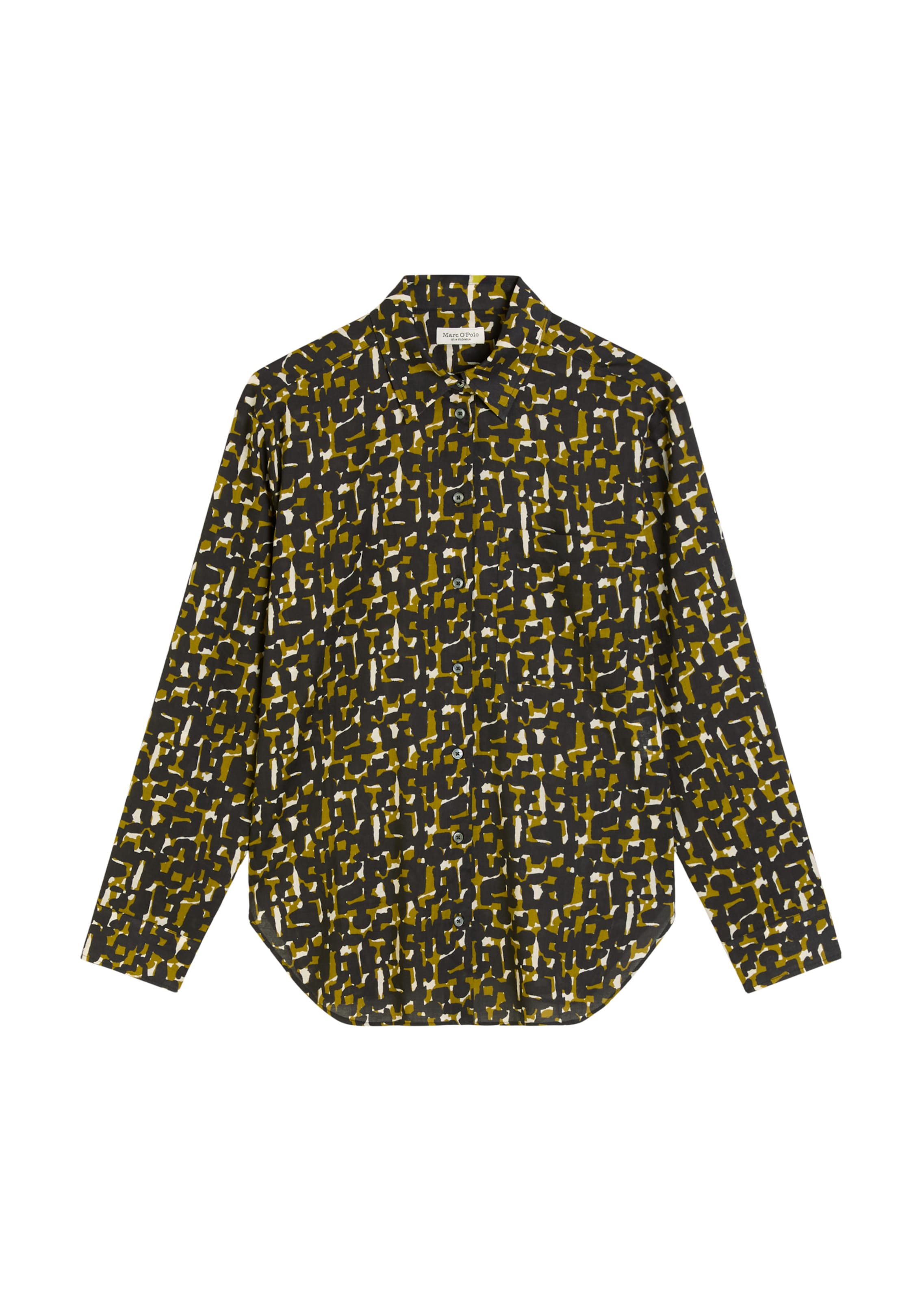 Marc O'Polo Блузка в Зеленый: спереди