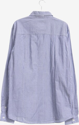 GUESS Button Up Shirt in L in Blue