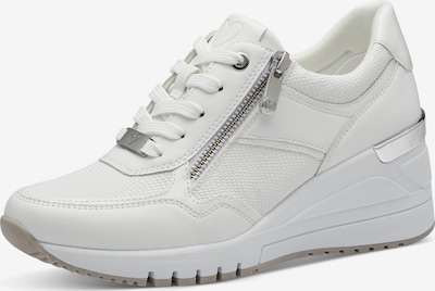 MARCO TOZZI Platform trainers in Silver / White, Item view