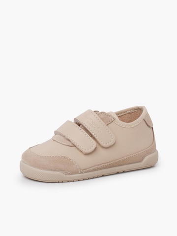 Baskets Pisamonas en beige : devant