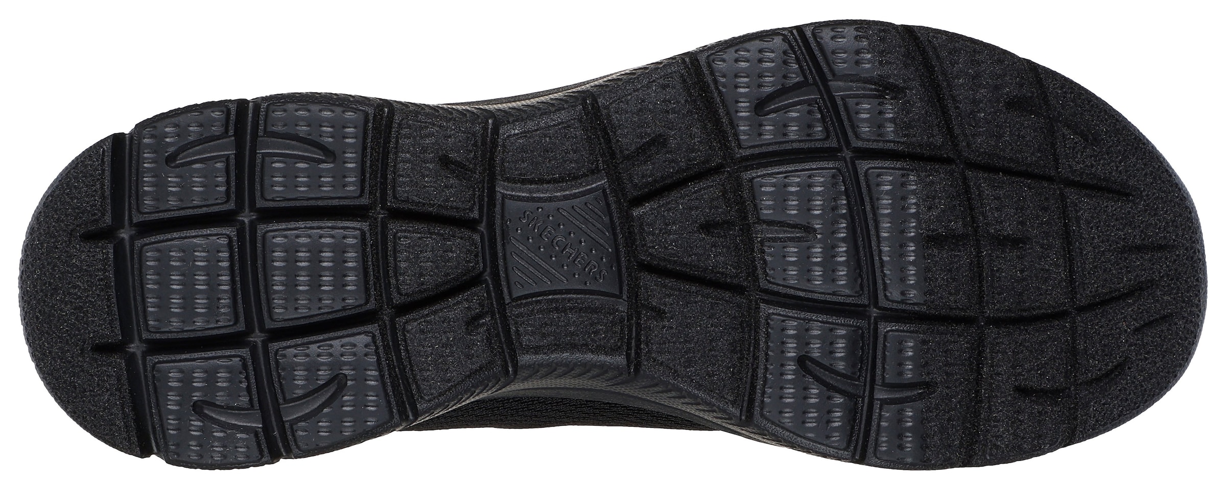 juoda SKECHERS Batai be raištelių