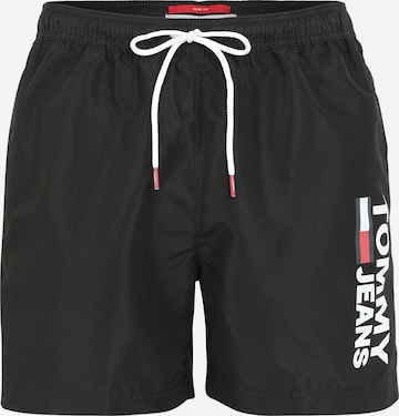 Tommy Hilfiger Underwear Board Shorts in Black: front