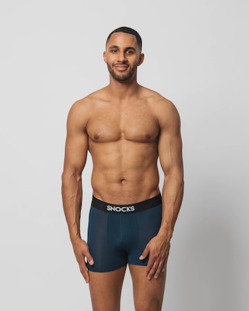 SNOCKS Boxer shorts in Blue: front