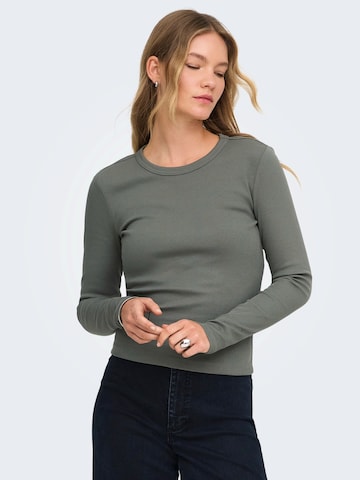 ONLY T-shirt 'ONLVAL' i grå