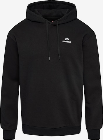 Sweat de sport Newline en noir : devant