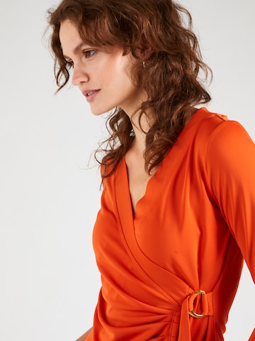Lauren Ralph Lauren - Blusa 'JAINAB' em laranja