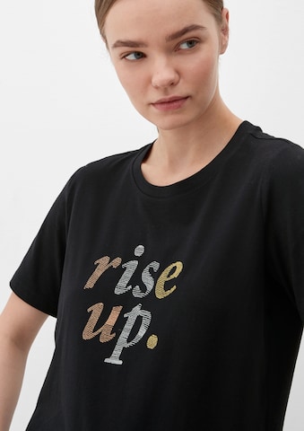 T-shirt s.Oliver en noir