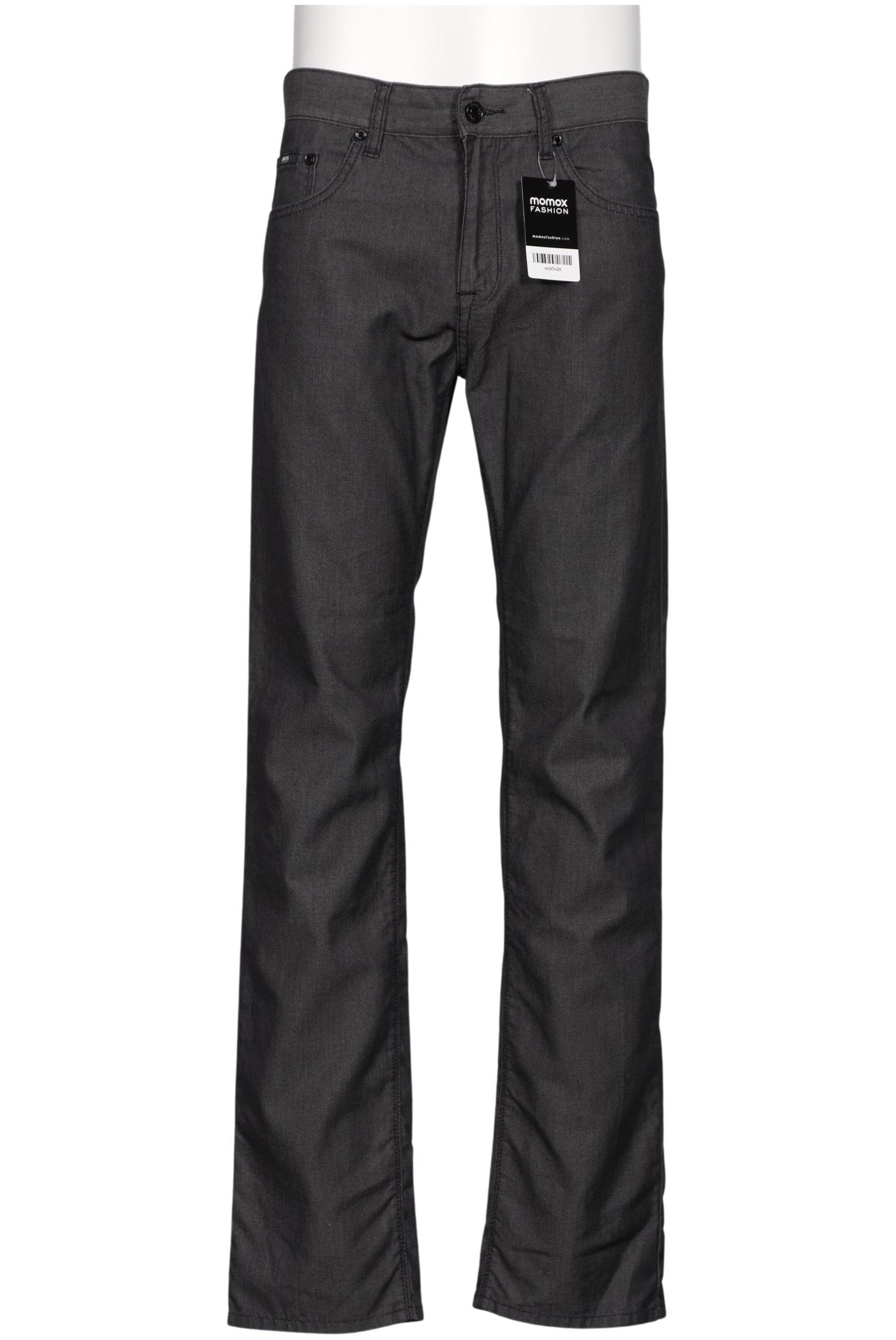 BOSS Black Pants in 32 in Grey: front