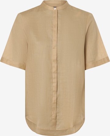 BOSS Orange Bluse in Beige: predná strana