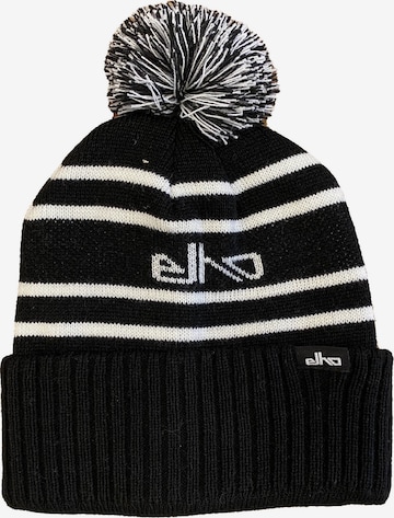 elho Beanie 'La Grave 89' in Black: front