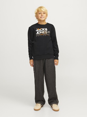 Jack & Jones Junior Sweatshirt 'JJLUKE' in Schwarz