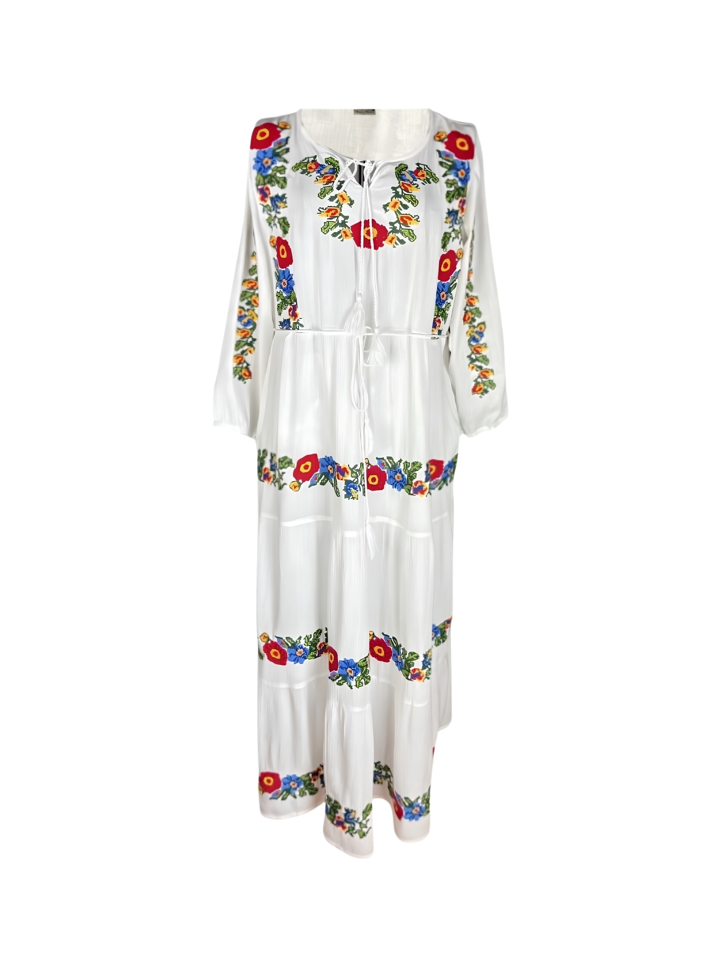 Rody’s forever Kjole 'Damenkleid S25 weiß/gelb , marimea M' i hvid