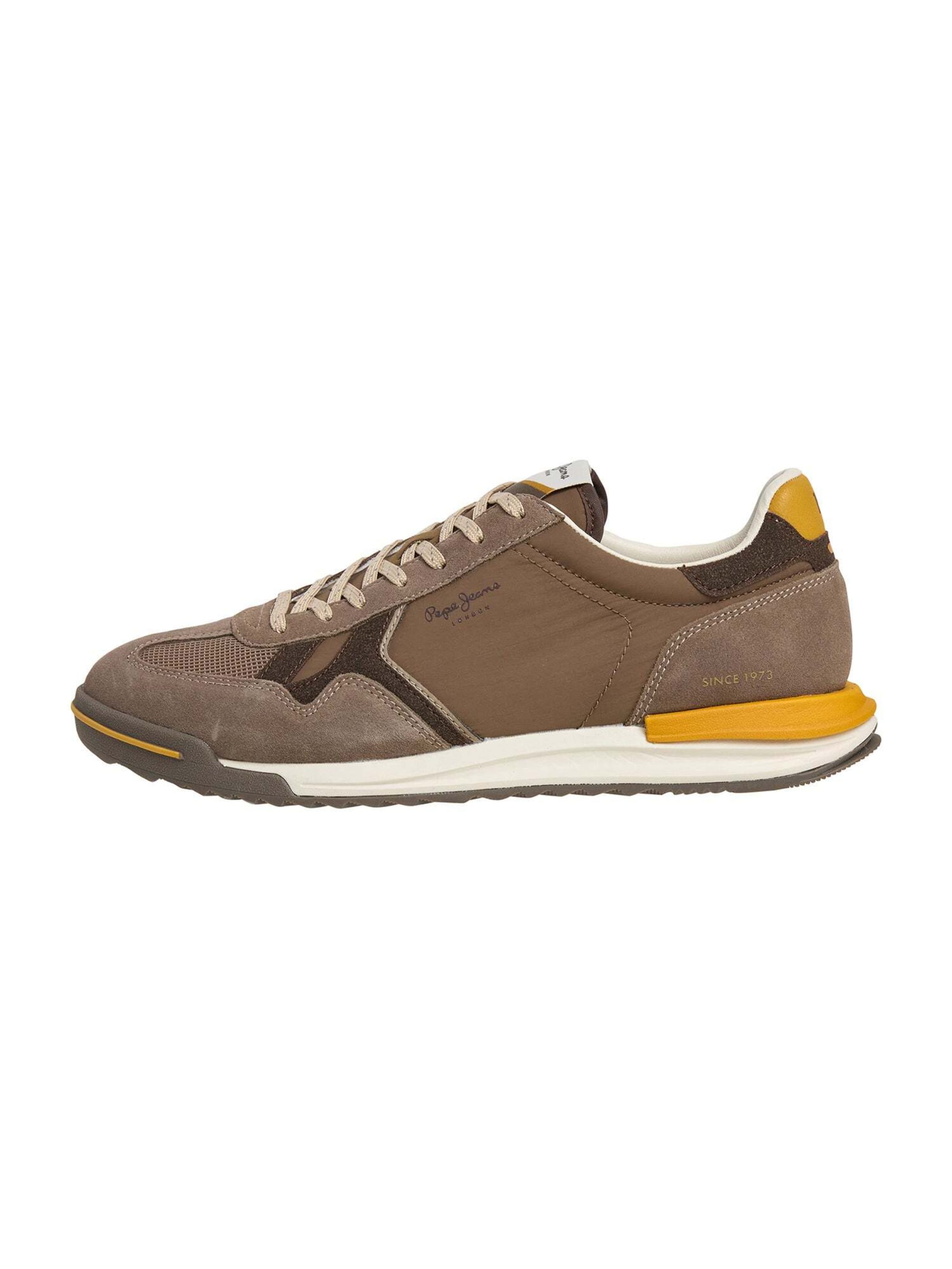 Pepe Jeans Sneakers laag 'Marvin Match' in Beige: voorkant
