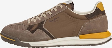 Sneaker bassa 'Marvin Match' di Pepe Jeans in beige: frontale