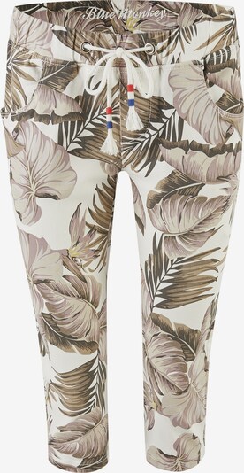 Blue Monkey Hose 'Cici' in beige / braun / weiß, Produktansicht