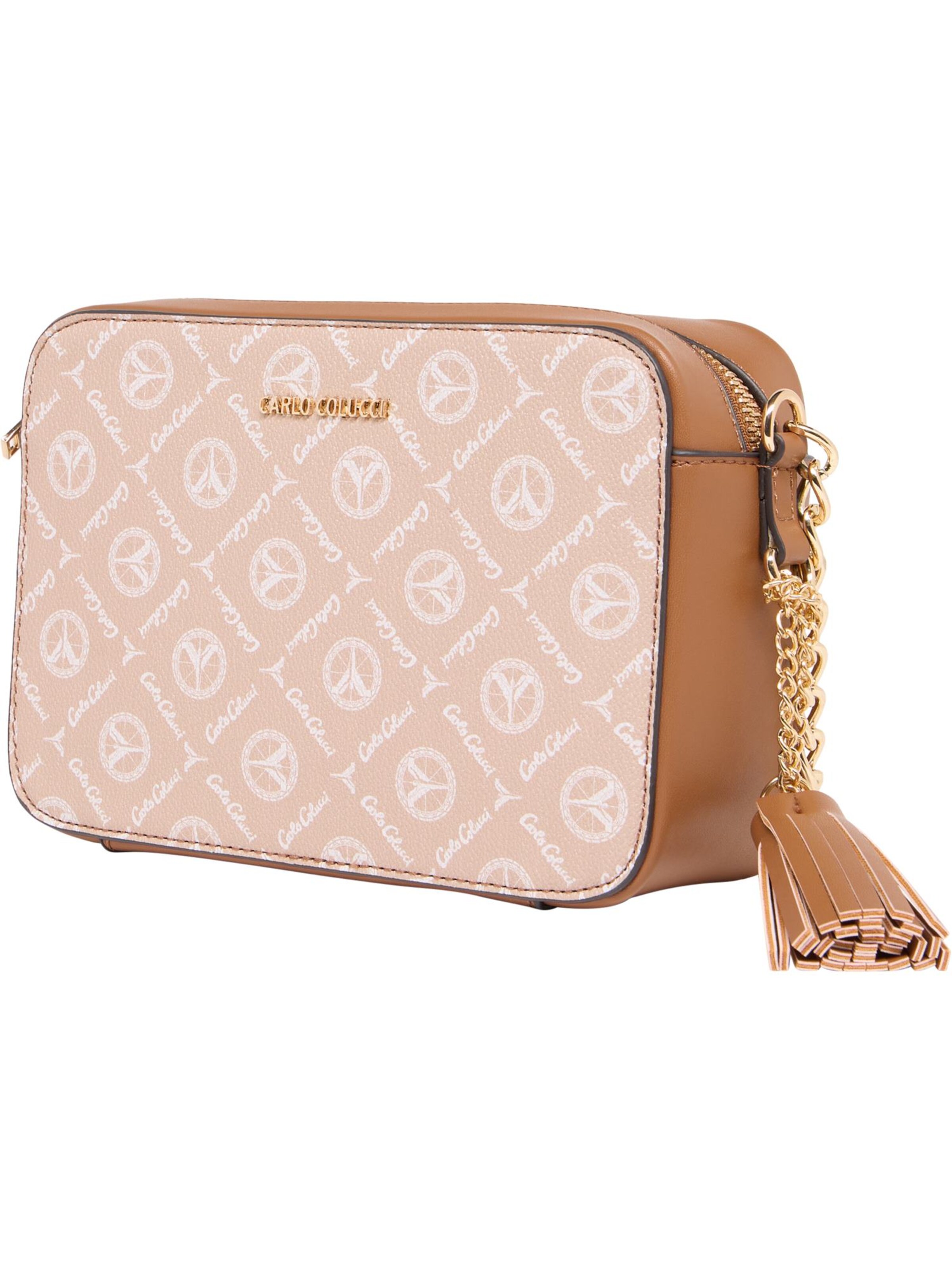 Carlo Colucci Kameratasche ' di Maura ' in Beige