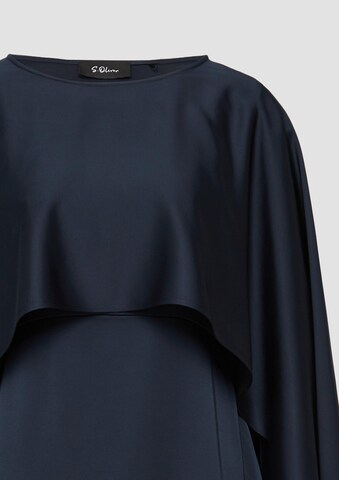 s.Oliver BLACK LABEL Jurk in Blauw