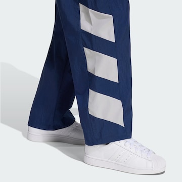 Wide Leg Pantalon 'Blocked Woven' ADIDAS ORIGINALS en bleu