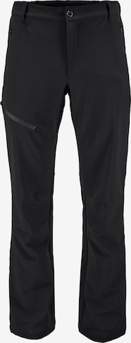 POLARINO Outdoorhose in Schwarz: predná strana