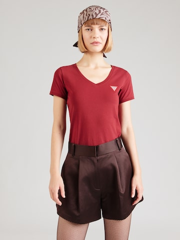 Maglietta di GUESS in rosso: frontale
