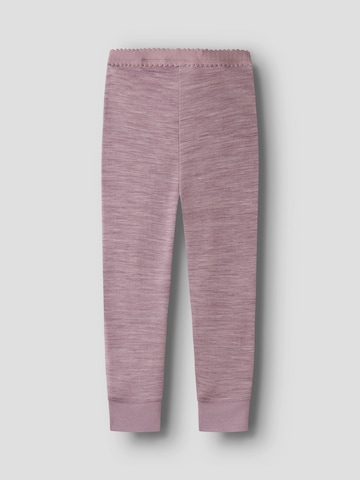 NAME IT - Slimfit Leggings en lila