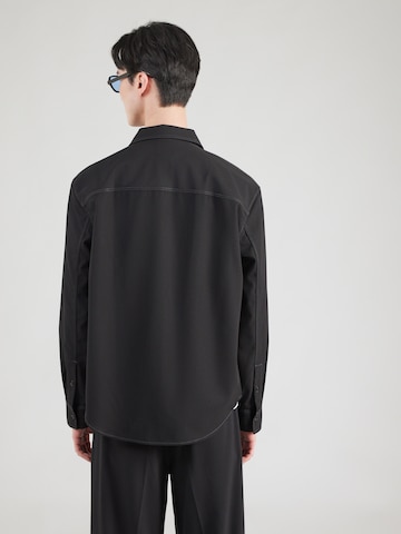 Calvin Klein Between-season jacket in Black: back