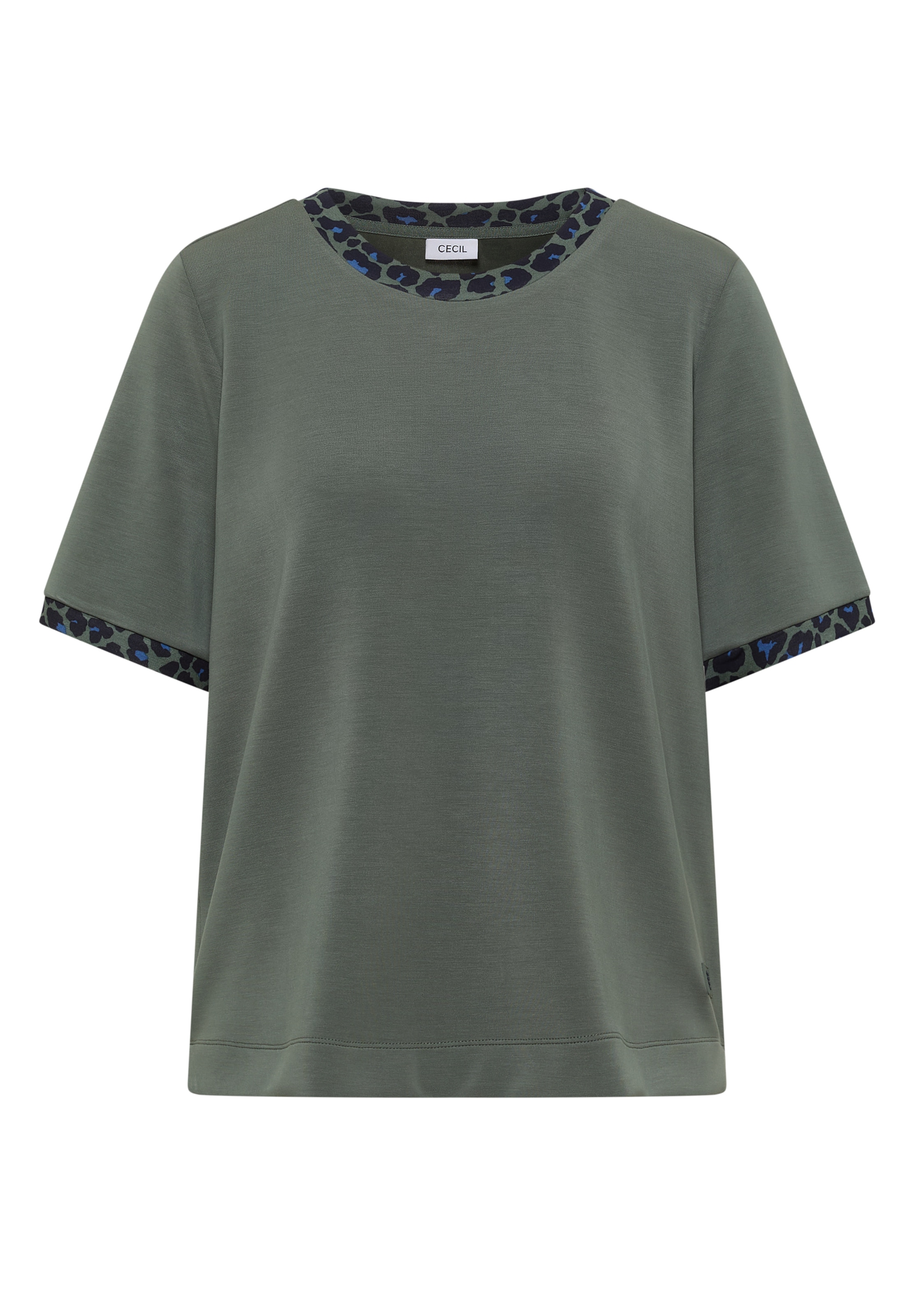 CECIL T-Shirt in Grün: Vorderseite