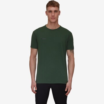 MAMMUT Performance Shirt 'Massone' in Green: front