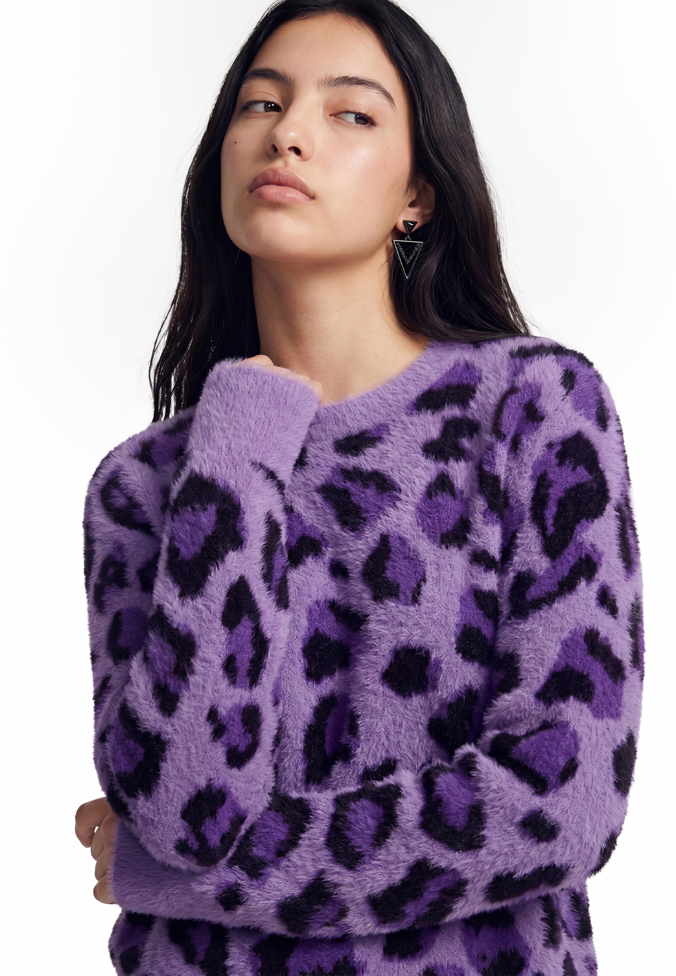 myMo ROCKS - Pullover em roxo
