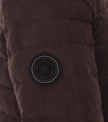 CASAMODA Between-Season Jacket in Brown